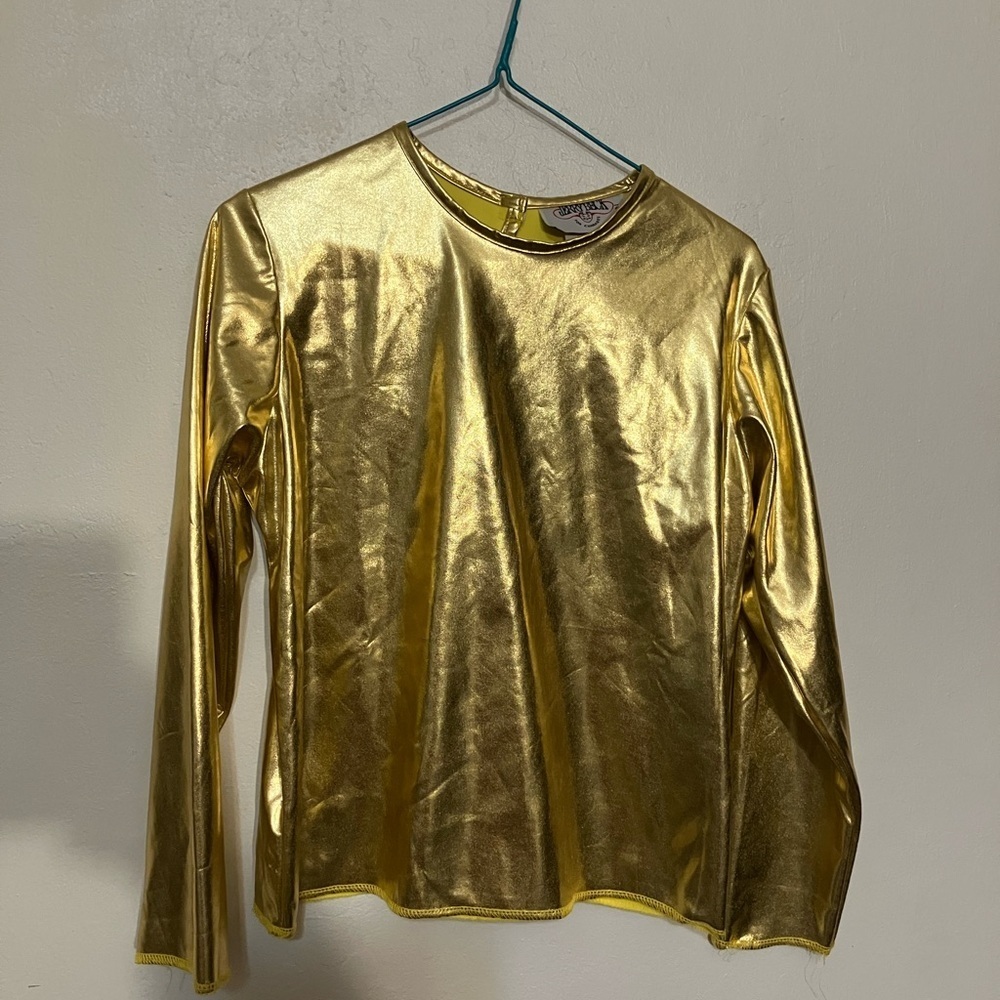 Golden Ninja 2017 costume child Large